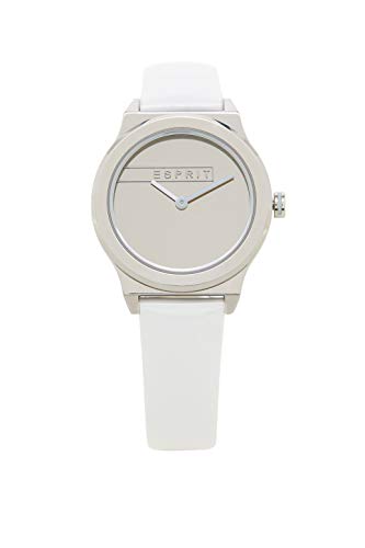 Esprit Damen Analog Quarz Uhr mit Leder Armband ES1L019L0025