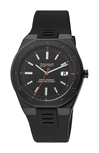 Esprit Uhr mit Silikon-Armband