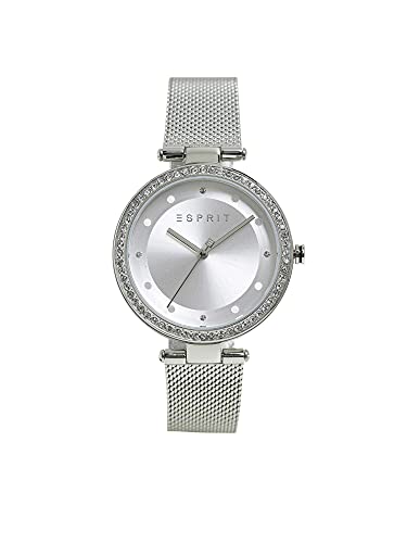 Esprit Edelstahl-Uhr mit Mesh-Armband