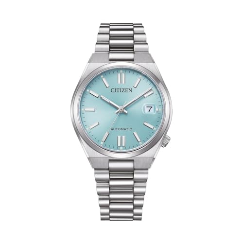 Citizen Tsuyosa Automatic Herren Uhr Blue Background NJ0200-50L Steel case and Bracelet