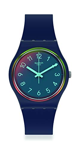 Swatch orologio LA NIGHT BLUE Originals Gent 34mm GN274