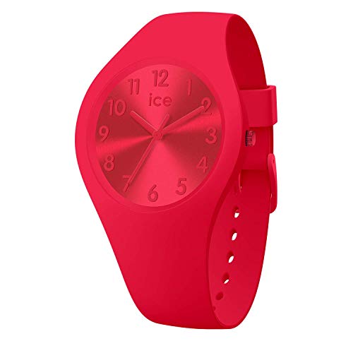 Ice-Watch - ICE colour Lipstick - Rote Damenuhr mit Silikonarmband - 017916 (Small)
