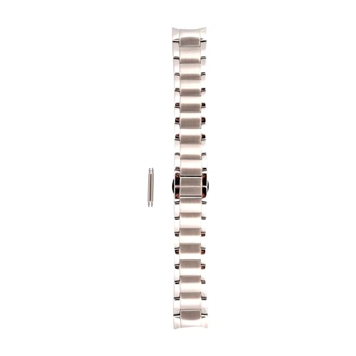 Emporio Armani Armbanduhren für Herren 22mm, Silber Edelstahl, original ersatzband für AR2434