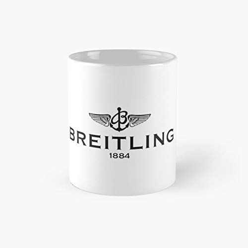 Breitling Merchandise Klassische Tasse mit lustigem Kaffeebecher, 325 ml