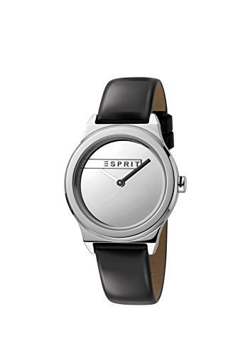 Esprit Damen Analog Quarz Uhr mit Leder Armband ES1L019L0015