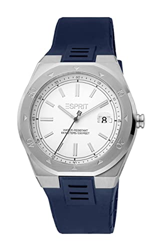 Esprit Uhr mit Silikon-Armband