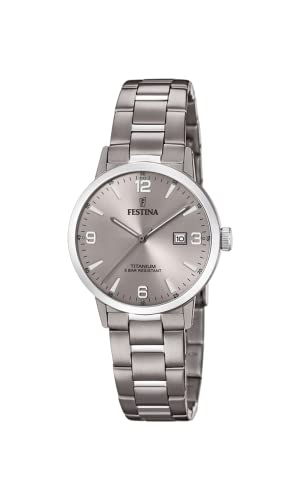 Festina Unisex ErwachseneArmbanduhr Analog Quarz Titan F20436/2