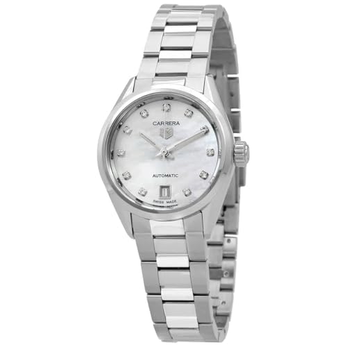 TAG Heuer Carrera Automatikuhr Ø 29mm WBN2412.BA0621 WEISS 29mm Modern, Weiß, 29 mm, Modern