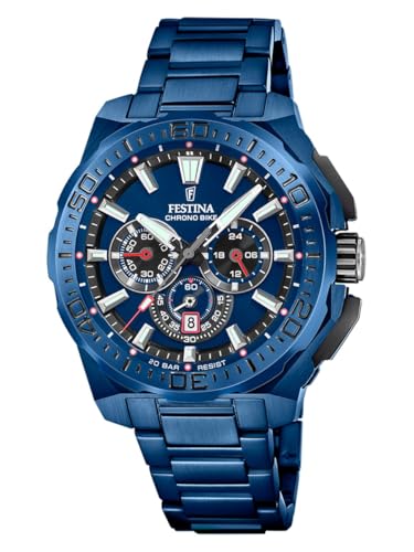 FESTINA CAB.CRONO ACE.ESF.Azul.