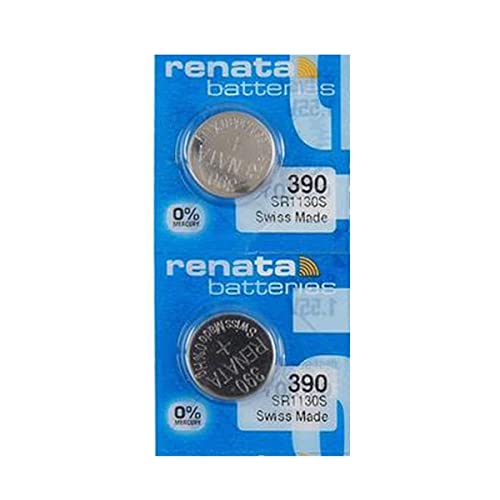 Renata 390 Uhrenbatterien (2 Stücke)