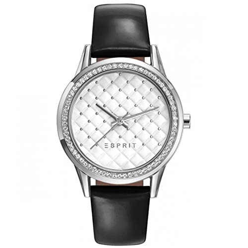 ESPRIT Damen Analog Quarz Smart Watch Armbanduhr mit Leder Armband ES109572001