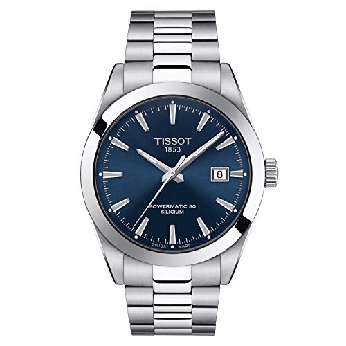 Tissot Herrenuhr Gentleman Powermatic 80 Silicium T127.407.11.041.00