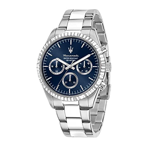 Maserati Herrenuhr, Competizione Kollektion, aus Edelstahl, mit Edelstahl-Armband - R8853100022