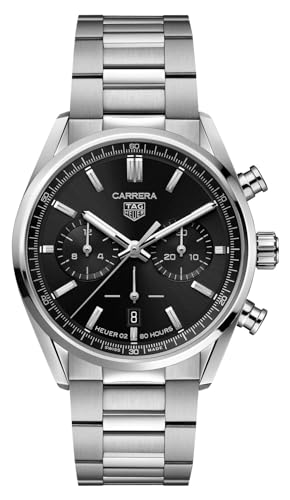 TAG Heuer Carrera Automatik Chronograph - Ø 42mm CBN2010.BA0642, Schwarz, 42 mm, modern' oder 'klassisch'
