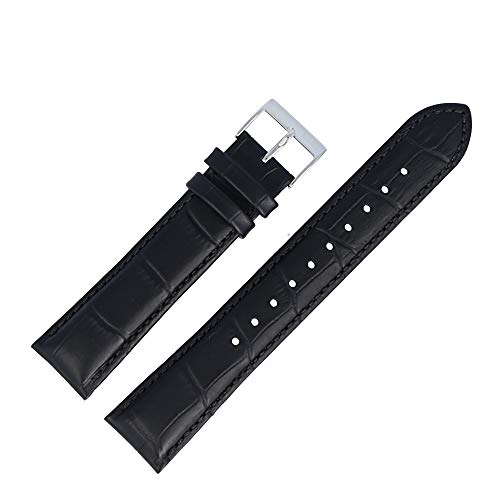 Hugo Boss Uhrenarmband 20mm Leder Schwarz Rind - 659302672