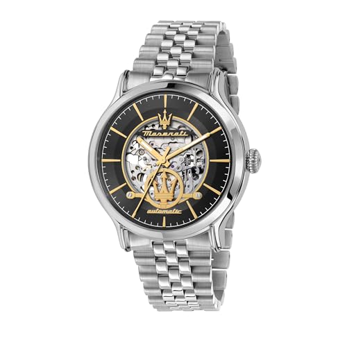 Maserati Herrenuhr, Automatik, Analog, Stahlarmband, wasserdicht, Vintage-Kollektion, Geschenk für Männer – R8823118015