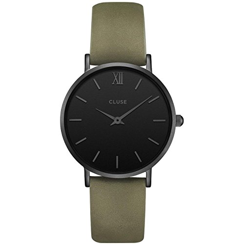 Cluse Damen Armbanduhr Analog Quarz Leder CL30007