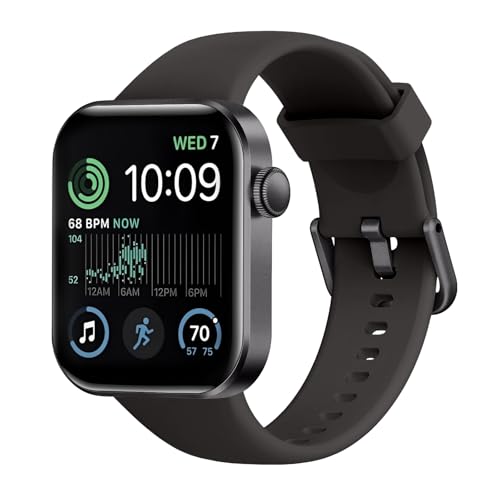 Smartwatch Damen Herren, 1,85' HD-Display Smart Watch mit Telefonfunktion, 140+ Sportmodi Fitness Tracker mit Herzfrequenz SpO2 Schlafmonitor Schrittzähler, IP68 Wasserdicht Fitnessuhr für iOS Android