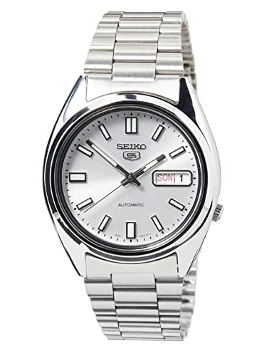 Seiko Herren-Armbanduhr Seiko 5 Analog Automatik Edelstahl SNXS73