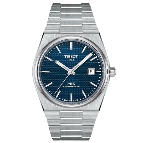 Montre Tissot PRX powermatic 80 Acier cadran bleu