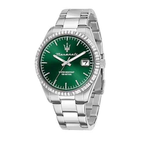 Maserati Herrenuhr, Uhrzeit, Datum, Analog, 43 mm, COMPETIZIONE-Kollektion, Geschenk für Freund