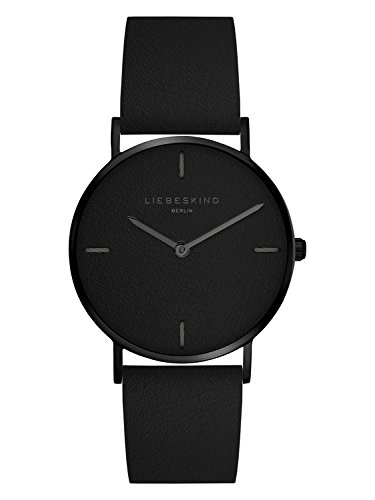 Liebeskind Berlin Damen Analog Quarz Smart Watch Armbanduhr mit Leder Armband