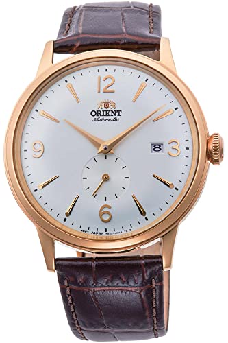 Orient Herren Analog Automatik Uhr mit Leder Armband RA-AP0004S10B
