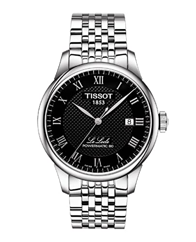 TISSOT Herren Analog Automatik Uhr mit Edelstahl Armband T0064071105300