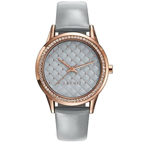 ESPRIT Damen Analog Quarz Smart Watch Armbanduhr mit Leder Armband ES109572002