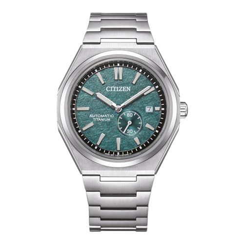 CITIZEN Men's Analog Automatik Uhr mit Titan Armband NJ0180-80X