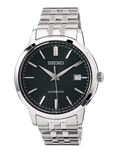 Seiko Herren Analog Automatik Uhr mit Edelstahl Armband SRPH89K1