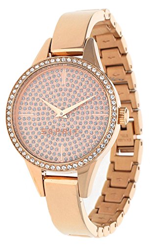 ESPRIT Damen Analog Quarz Smart Watch Armbanduhr mit Edelstahl Armband ES109062003