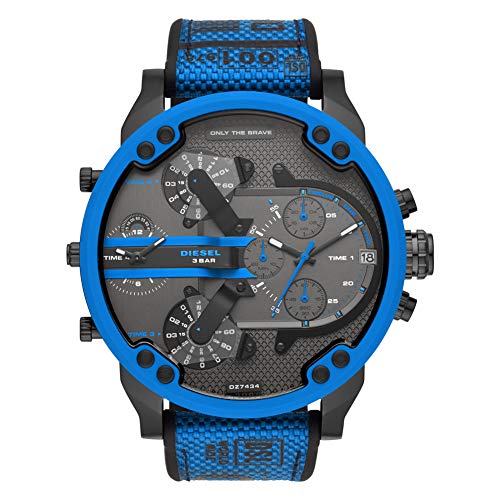 Diesel Mr. Daddy 2.0 Herrenuhr, Chronograph aus Edelstahl
