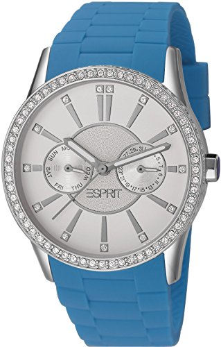 Esprit Damen-Armbanduhr Double Infusion Analog Quarz Leder